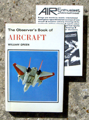 11. The Observer's Book of Aircraft 23rd Edition With Rare Advertising Insert