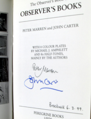 99. The Observer's Book of Observer's Books Signed Copy