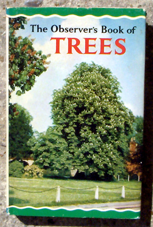 4. The Observer's Book of Trees Rare Horse Chestnut Cover