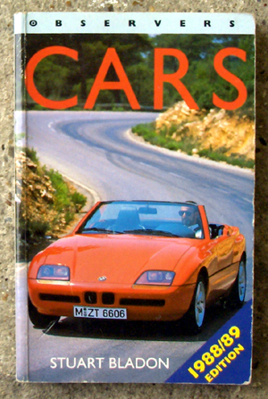 21. The Observer's Book of Cars - 31st Edition Rare Paperback