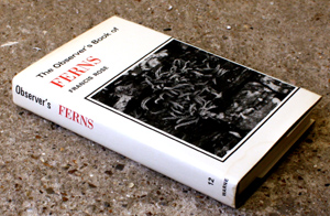 12. The Observers Book of Ferns Rare Black & White Jacket