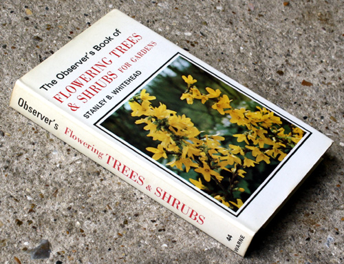 44. The Observer's Book of Flowers Trees & Shrubs for Gardens