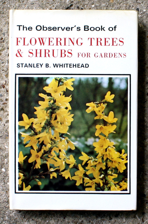 44. The Observer's Book of Flowers Trees & Shrubs for Gardens