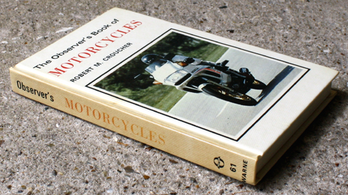 61. The Observer's Book of Motorcycles Laminated Fourth Edition