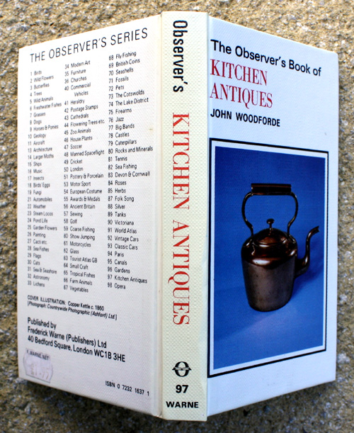 97. The Observer's Book of Kitchen Antiques