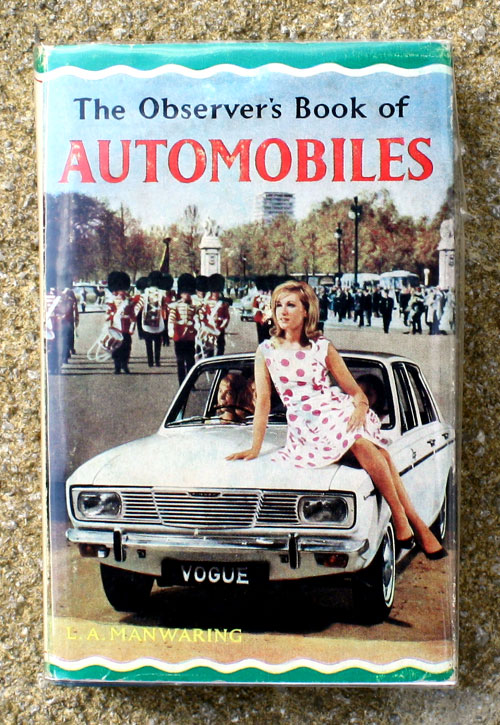 21. The Observer's Book of Automobiles Thirteenth Edition Very Rare US Price Variant