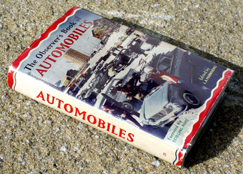 21. The Observer's Book of Automobiles Ninth Edition Very Rare US Price Variant