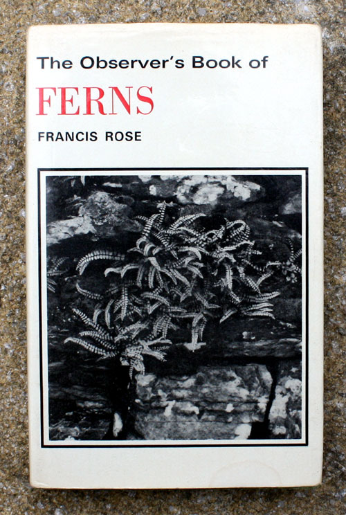 12. The Observer's Book of Ferns Rare Black & White Jacket