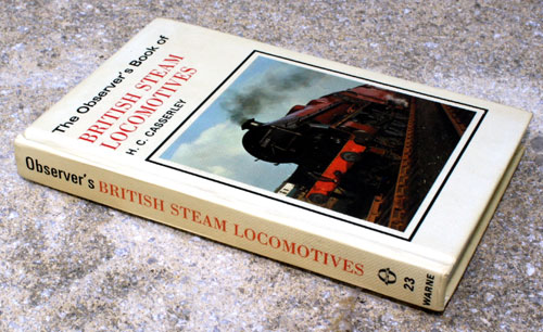 23. The Observer's Book of British Steam Locomotives Laminate Edition