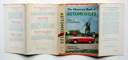 21. The Observer's Book of Automobiles Seventh Edition Very Rare US Price Variant