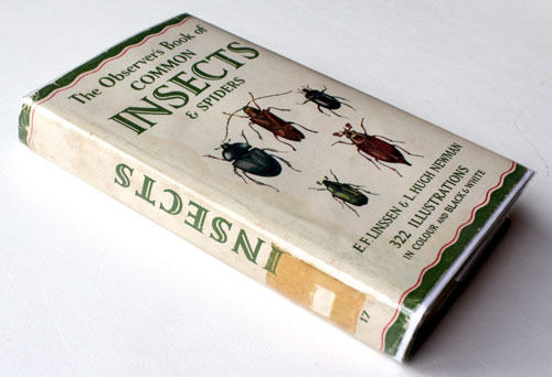 17. The Observer's Book of Common Insects & Spiders Very Rare Edition