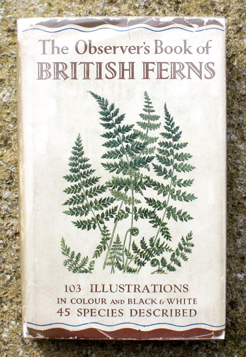 12. The Observer's Book of British Ferns New Edition with Erratum