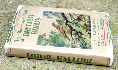 1. The Observer's Book of British Birds Rare Wartime Edition
