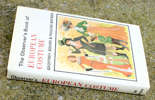 54. The Observer's Book of European Costume