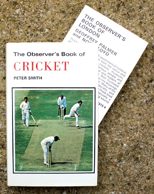 49. The Observer's Book of Cricket With Rare Flyer