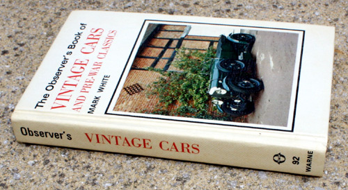 92. The Observer's Book of Vintage Cars And Pre-War Classics