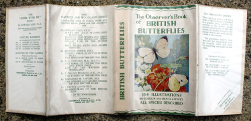 3. The Observer's Book of British Butterflies First Edition Reprint