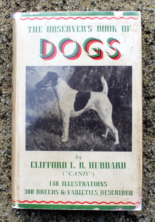 8. The Observer's Book of Dogs Very Rare Jacket