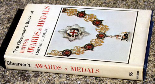 55. The Observer's Book of British Awards & Medals