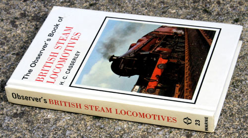 23. The Observer's Book of British Steam Locomotives Laminate Edition