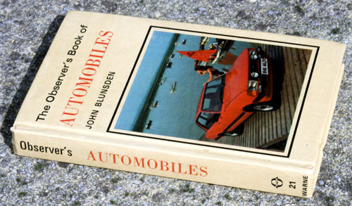 21. The Observer's Book of Automobiles Twenty-third Edition