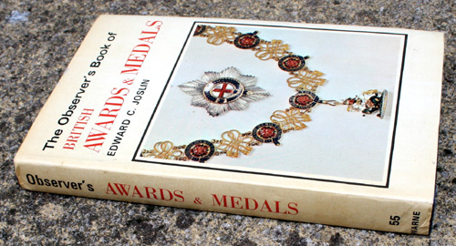 55. The Observer's Book of  British Awards & Medals