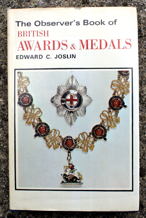 55. The Observer's Book of  British Awards & Medals