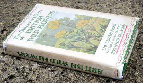 2. The Observer's Book of British Wild Flowers Rare Wartime Edition
