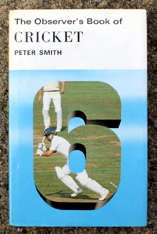 49. The Observer's Book of Cricket Rare Cyanamid Advertising Edition