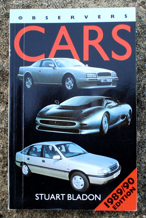 21. The Observer's Book of Cars 32nd Edition Rare Paperback