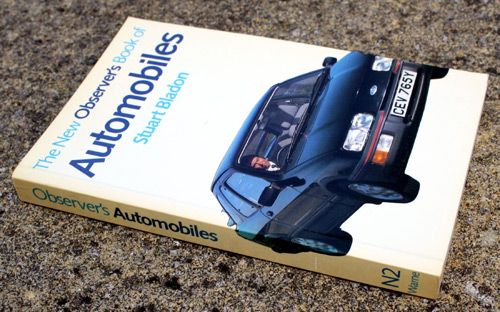 21. The Observer's Book of Automobiles 25th Edition Rare Paperback