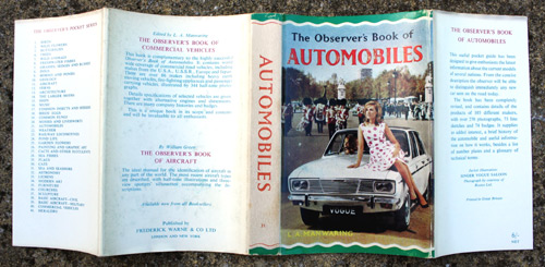 21. The Observer's Book of Automobiles Thirteenth Edition