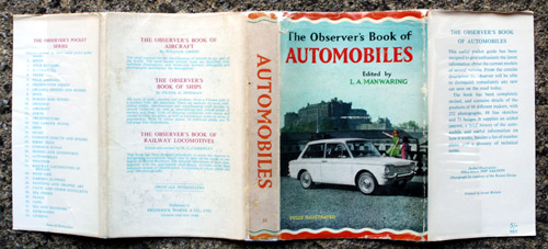 21. The Observer's Book of Automobiles Tenth Edition