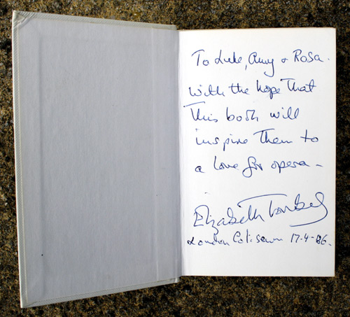 98. The Observer's Book of Opera Very Rare Signed Dedication