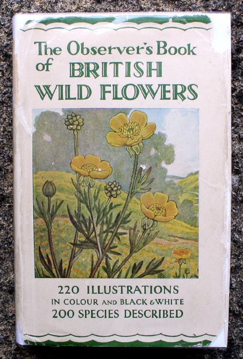 2. The Observer's Book of British Wild Flowers - Very Rare Edition