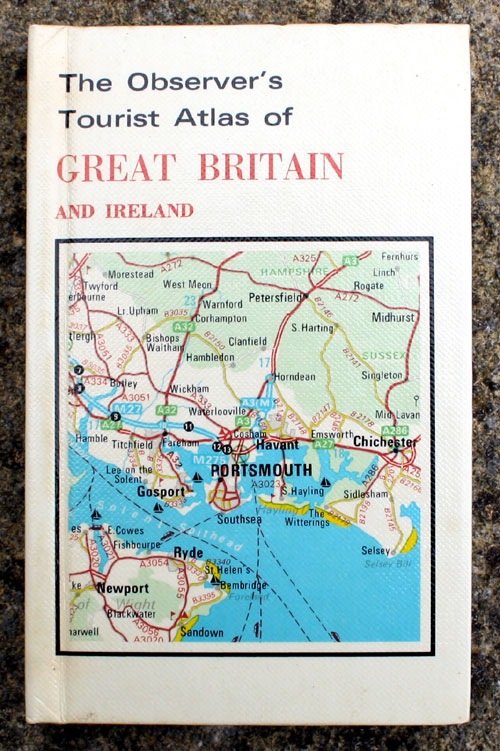 63. The Observer's Tourist Atlas of Great Britain & Ireland Rare Cyanamid Advertising Edition