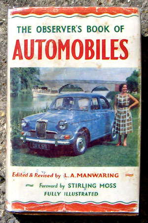 21. The Observer's Book of Automobiles Fifth Edition Very Rare US Price Variant