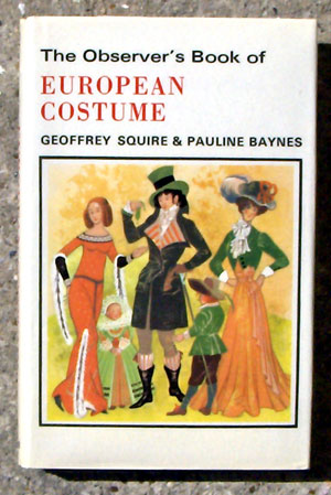 54. The Observer's Book of European Costume