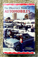 The Observers Book of Automobiles <br>Ninth Edition <br>Very Rare US Price Variant