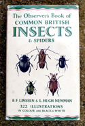 The Observers Book of Common British Insects <br>First Edition Reprint