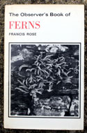 The Observers Book of Ferns <br>Rare Black & White Jacket