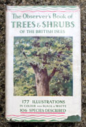 The Observers Book of Trees & Shrubs <br>Rare Wartime Edition