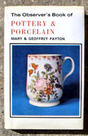 The Observers Book of Pottery & Porcelain <br>Unusual Jacket