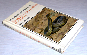 The Observer's Book of Snakes And Lizards of Australia - A1
