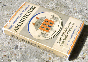 13. The Observer's Book of Architecture !Rare Jacket!