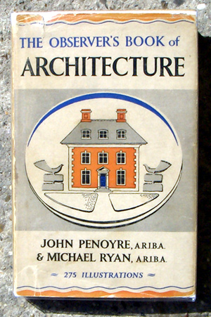 13. The Observer's Book of Architecture !Rare Jacket!