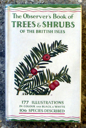 4. The Observer's Book of Trees & Shrubs of the British Isles Rare Edition