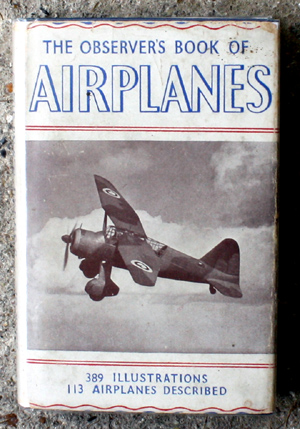 11. The Observer's Book of Airplanes Rare APS Binding