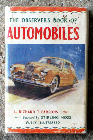 21. The Observer's Book of Automobiles Very Rare US Variant