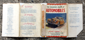21. The Observer's Book of Automobiles Very Rare US Variant
